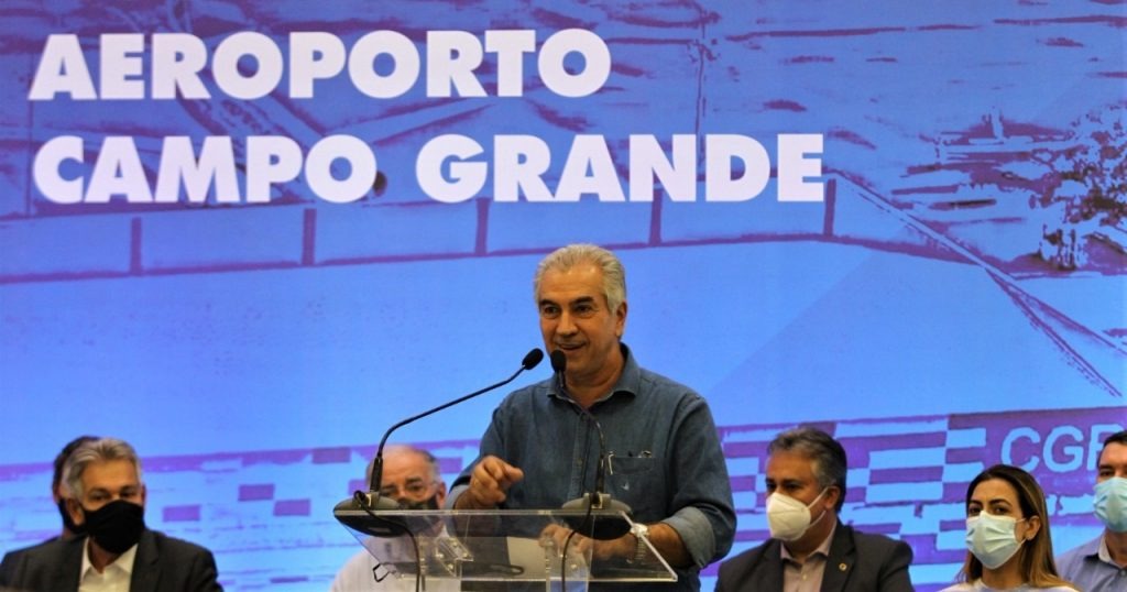 Governador Reinaldo Azambuja reforça que trabalho conjunto com o governo federal tem viabilizado importantes obras para o MS.Foto: Saul Schramm