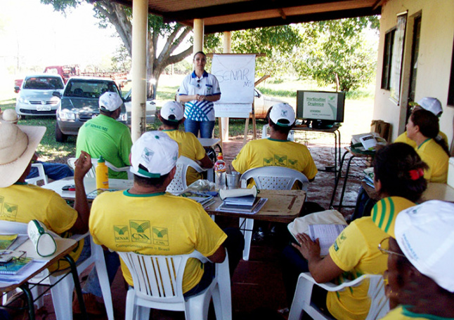 Produtores de assentamentos rurais em Terenos recebem certificação do Senar/MS No total, 290 diplomas serão entregues a pequenos produtores e trabalhadores rurais da região / Foto: Assessoria
