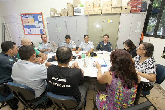 Reunião do Proerd trata sobre ampliação do número de escolas e municípios