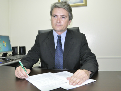 Delegado titular da Polícia Civil de Dourados, Lupérsio Degerone