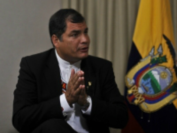 Rafael Correa, presidente do Equador