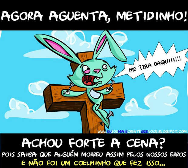 Páscoa: A Suficiência do Sacrifício de Jesus e a Teologia da Ressurreição Foto: Eu sou mais crente que você