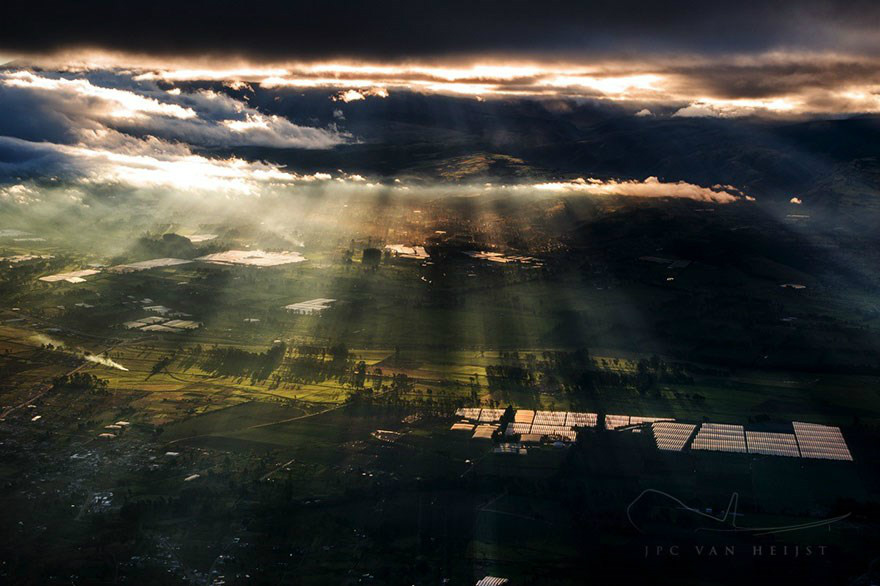 8 fotos impressionantes tiradas por um piloto de avião