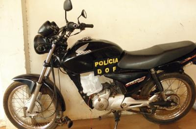 Em Itaquiraí, DOF recupera duas motocicletas furtadas em Ivinhema e no Paraná