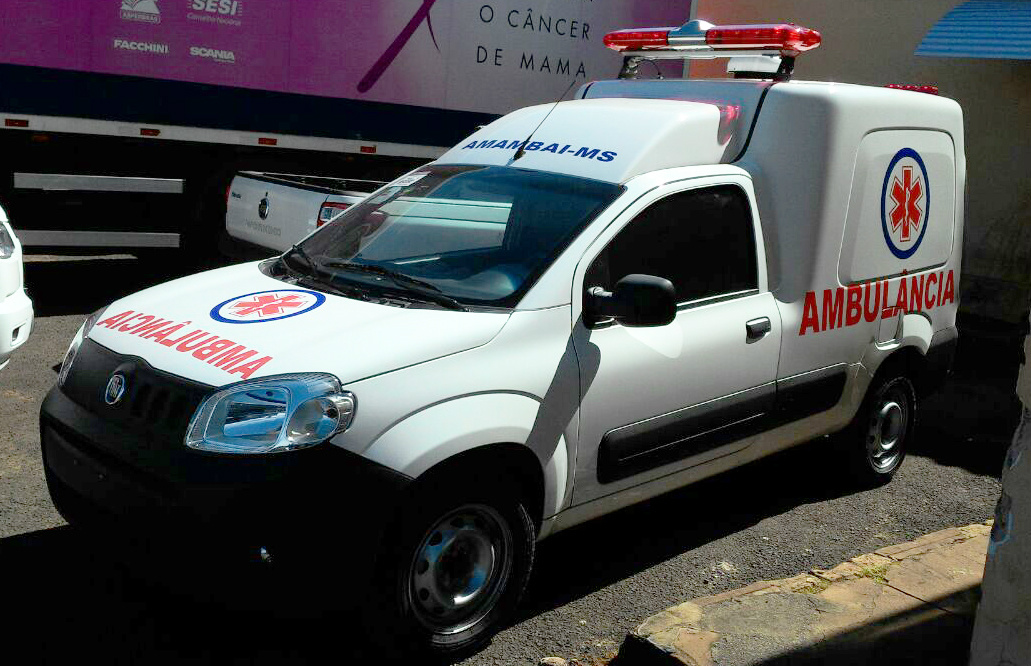 Ambulância e mais dois veículos são adquiridos para Amambai Ambulância compõe a frota da Saúde e atenderá a população amambaiense no deslocamento aos municípios da região / Foto: Decom