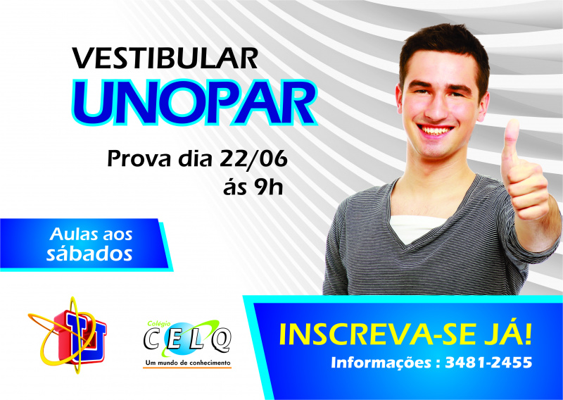 Inscrições para vestibular da Unopar em Amambai já estão abertas