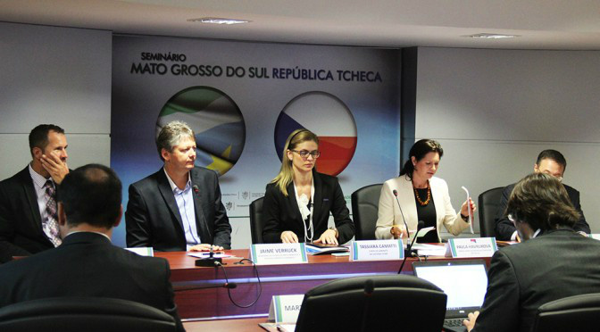 Seminário possibilita início de relação comercial entre o MS e República Tcheca Seminário possibilita início de relação comercial entre o MS e República Tcheca
