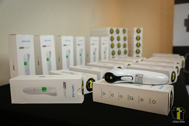 No total, são 500 aparelhos comprados pela Assomasul 