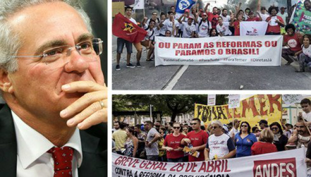 Renan avisa: Senado vai ouvir trabalhadores Renan afirma que a experiência internacional demonstra que, onde houve retirada de direitos e garantias sociais, não se viu nenhum aumento significativo dos empregos;