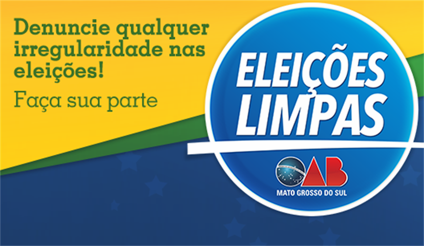 Comissão da OAB/MS acompanha eleições dia 26 Comissão da OAB/MS acompanha eleições dia 26