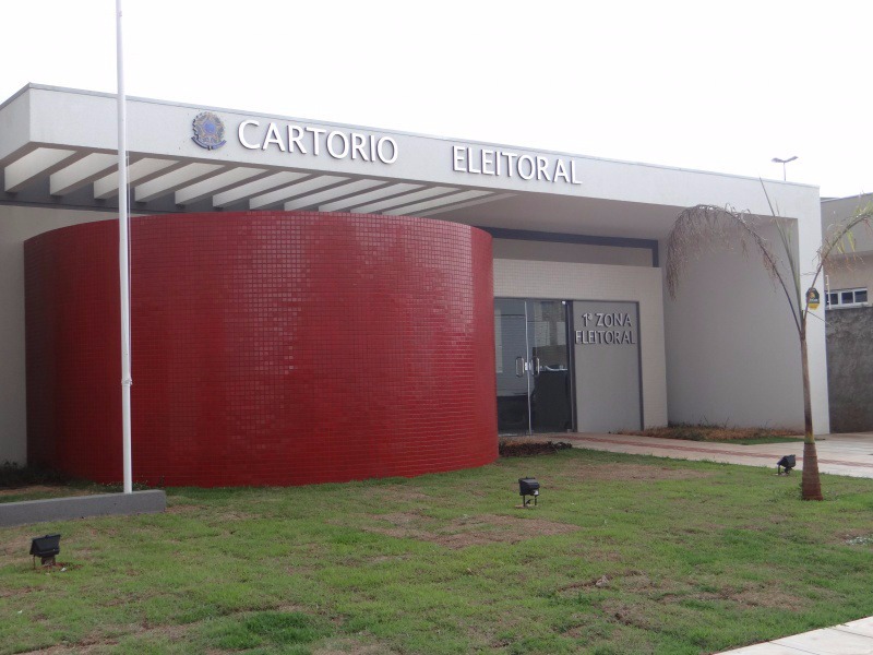 O cartório eleitoral fica localizado na R. Antônio Martins Dutra, 1521 / Foto: Moreira Produções