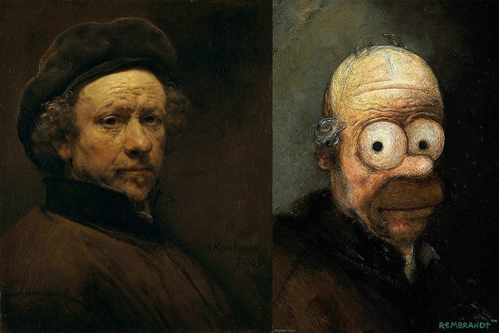 Seis personagens da cultura pop inseridos em pinturas clássicas