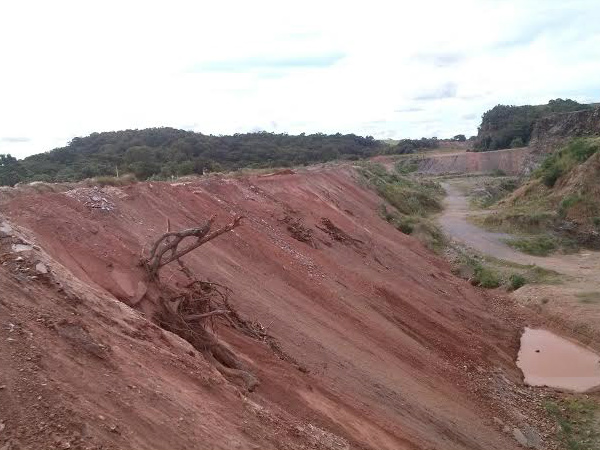 Mineradora foi autuada por desmatar e enterrar madeiras de lei ilegalmente em Aquidauana (MS) / Foto: PMA