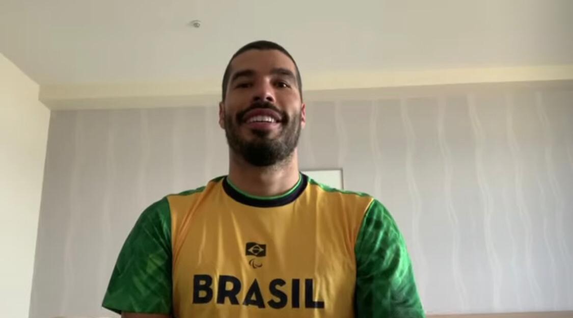 Paralimpíada: atletas isolados são liberados para treinar no Japão Foto: Reprodução do vídeo publicado no Instagram do nadador Daniel Dias.