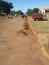 Limpeza de ruas.