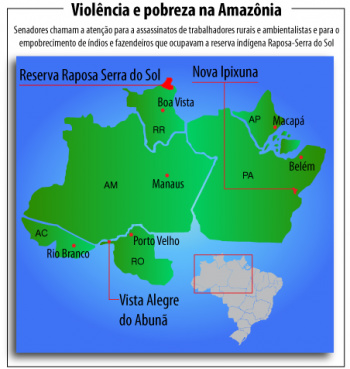Senado aprova criação de comissão externa para visitar região de conflitos na Amazônia