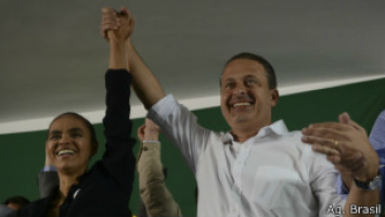 Dez assuntos que puseram o Brasil nas manchetes internacionais em 2013 A união entre Marina Silva e Eduardo Campos pegou a classe política de surpresa