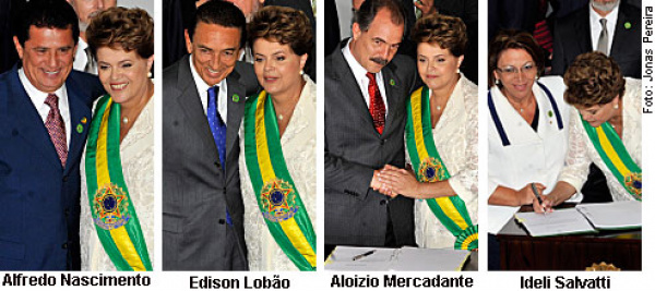 Cinco senadores assumem ministérios Cinco senadores assumem ministérios