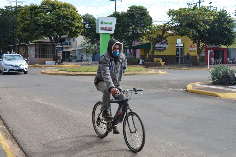 Registro fotográfico feito namanhã dessa sexta-feira (21) em Amambai / Foto: Moreira Produções