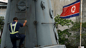 Navio levava mísseis e aviões de caça cubanos para a Coreia do Norte