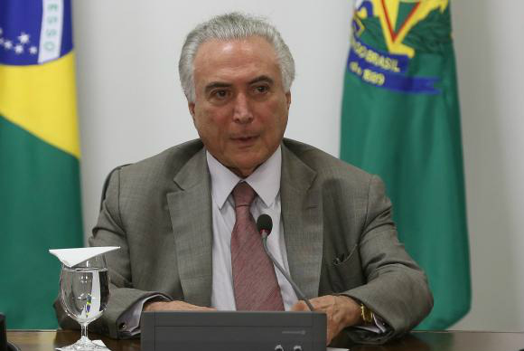 Durante visita à Argentina e ao Paraguai, o presidente Michel Temer Temer deve falar da retomada do crescimento econômico na região e do combate ao narcotráfico e ao contrabando na Tríplice Fronteira -Valter Campanato/Arquivo Agência Brasil