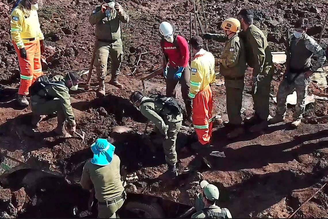 Brumadinho teme nova ruptura de barragem e cobra ações de empresa Divulgação Embaixada de Israel