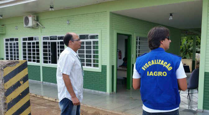 Postos fixos de fiscalização são reformados na faixa de fronteira Foto: Divulgação