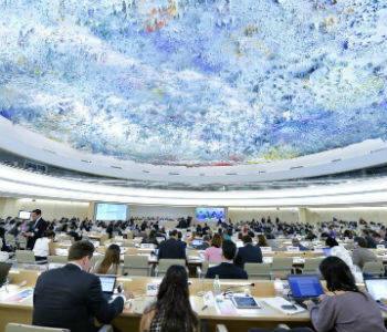 Conselho de Direitos Humanos. Foto: ONU/Jean-Marc Ferré