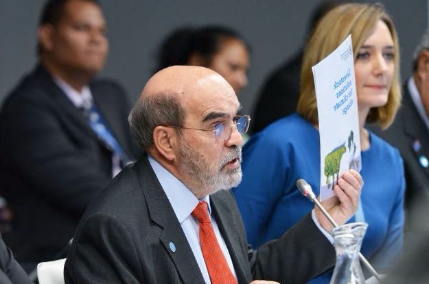 José Graziano da Silva na Conferência sobre Mudança Climática, em Bonn, na Alemanha. Foto: FAO