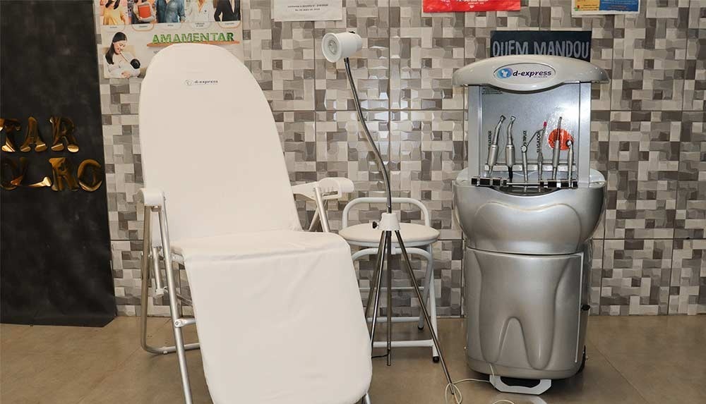 Prefeitura de Amambai adquire Consultório Odontológico Portátil Foto:Decom