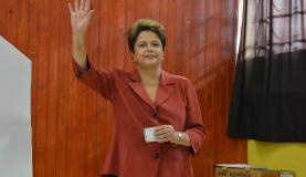 A candidata Dilma Rouseff, durante votação do segundo turnoAntônio Cruz/Agência Brasil