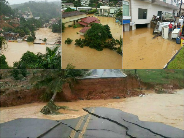 O governo decretou Situação de Emergência em todas as áreas afetadas por desastres decorrentes das últimas chuvas
