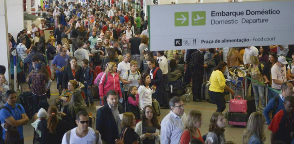 Demanda por voos domésticos cresce 7,3% em um ano Demanda por voos domésticos cresce 7,3% em um ano