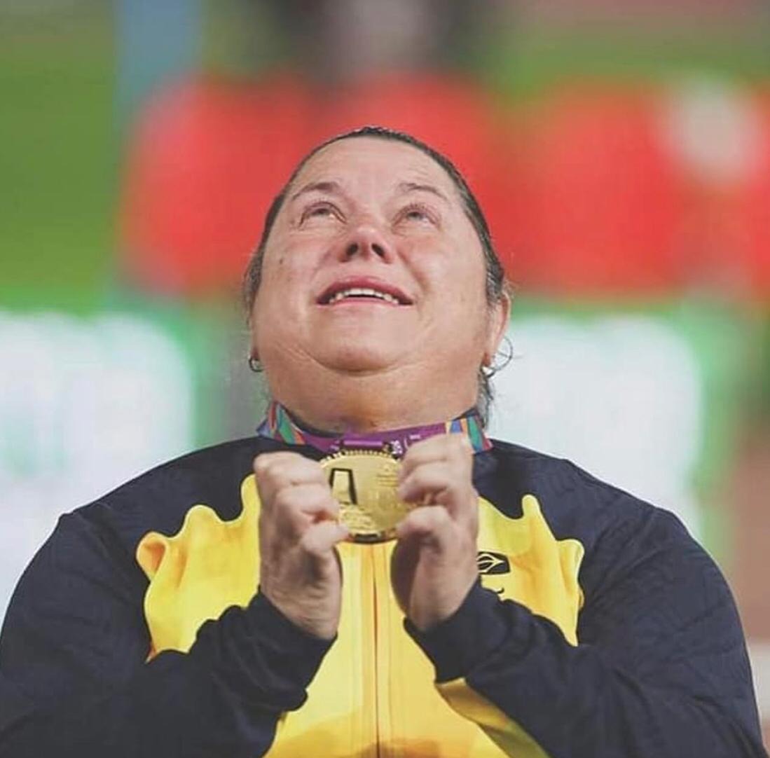 Recordista, Beth Gomes supera ausência no Rio por sonho em Tóquio Foto:Divulgação
