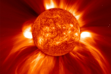 Tempestades solares podem danificar satélites e interferir na rede elétrica na Terra