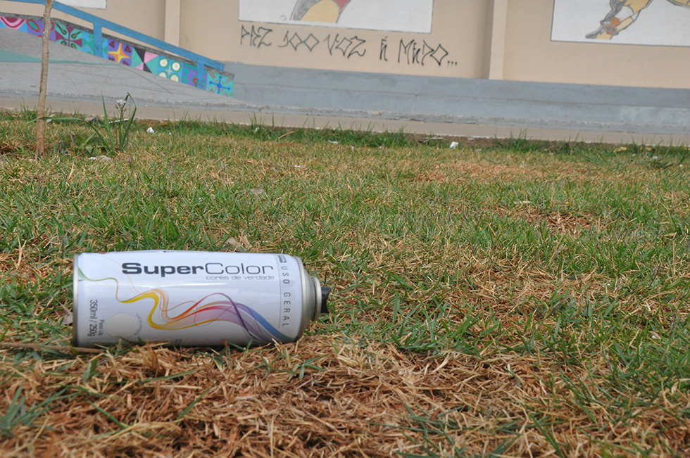 Polícia Civil de Amambai investiga pichações na pista de skate