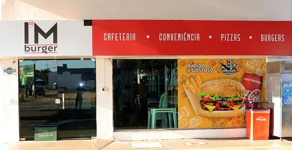 I’M Burger inaugura espaço físico em Amambai nesta sexta-feira (13) Foto:Decom