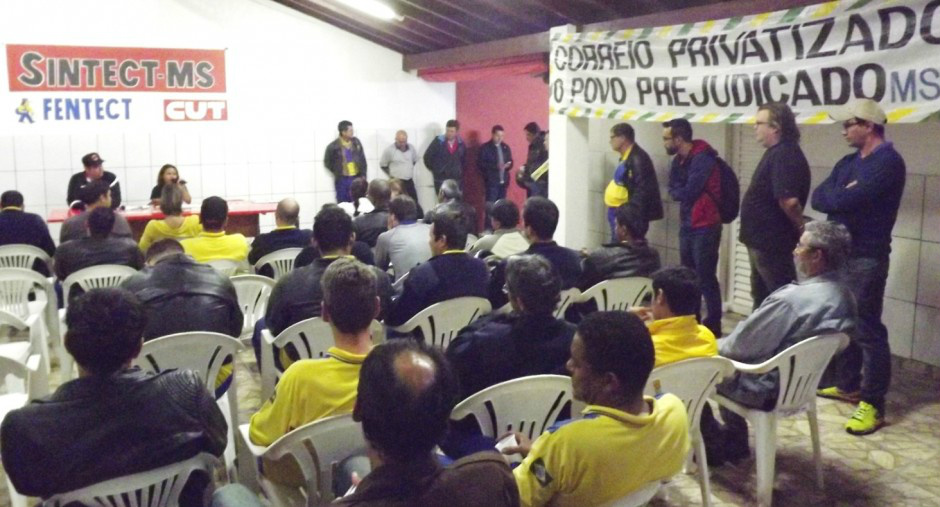 Agência dos Correios em Amambai continua fechada nesta terça-feira (2) Assembleia acontece no final da tarde desta terça-feira (20 / Foto: Divulgação