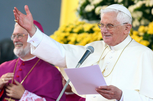 Papa Bento XVI anuncia o lema da JMJ do Rio de Janeiro