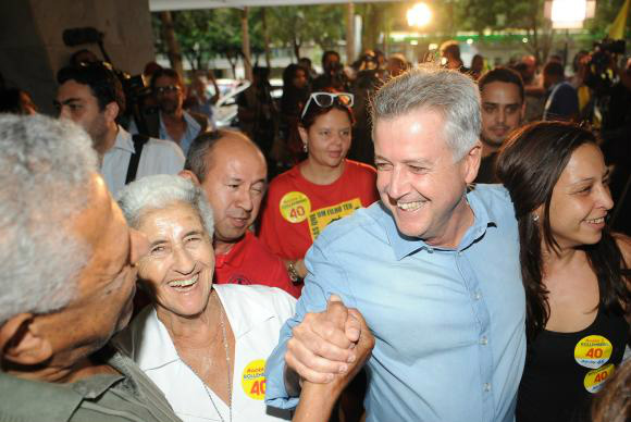 Termina a apuração no DF: Rollemberg ficou 55,56% e Frejat, 44,44% dos votos Com 55,7% dos votos válidos, Rodrigo Rollemberg é eleito governador do DFWilson Dias/Agência Brasil