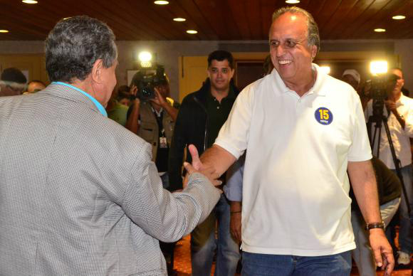 O candidato ao cargo de governador do Rio de Janeiro, Luiz Fernando Pezão (PMDB) está reeleitoFernando Frazão/Agência Brasil