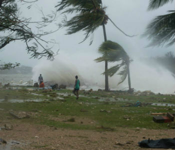 Ciclone tropical Pam. Foto: Unicef Pacífico