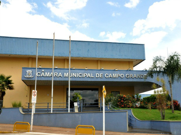 Vereadores têm seis meses para deixar prédio da Câmara de Campo Grande Atual sede da Câmara de Vereadores de Campo Grande (Foto: Yarima Mecchi/G1 MS)