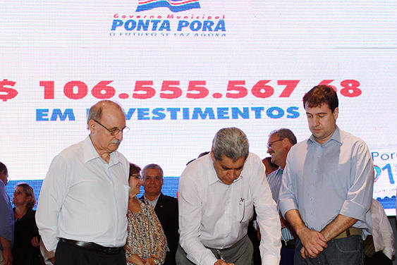 Governador apresenta em Ponta Porã investimentos em projetos de segurança