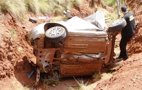 Acidente deixa três mortos na BR-463 em Ponta Porã