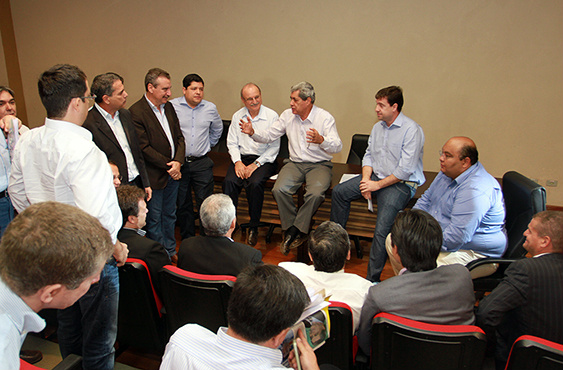 Governador apresenta em Ponta Porã investimentos em projetos de segurança