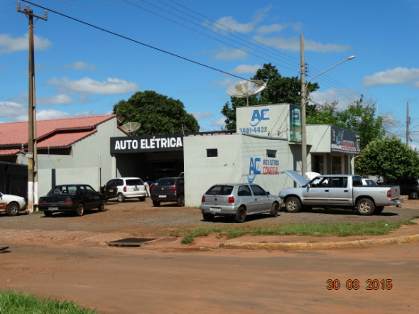 Protético pede doação de barracão para Auto Elétrica de Amambai Sede da empresa, localizada na rua da República /Foto:Assessoria