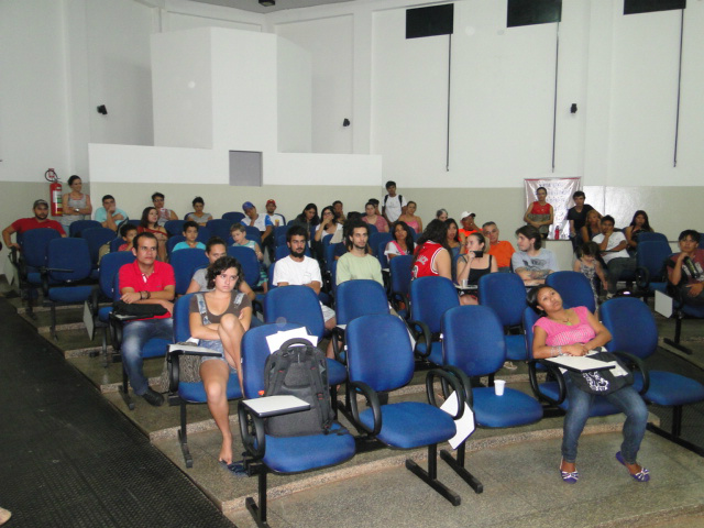 Aula publica que deu abertura ao processo de construção do manifesto / Foto: Divulgação
