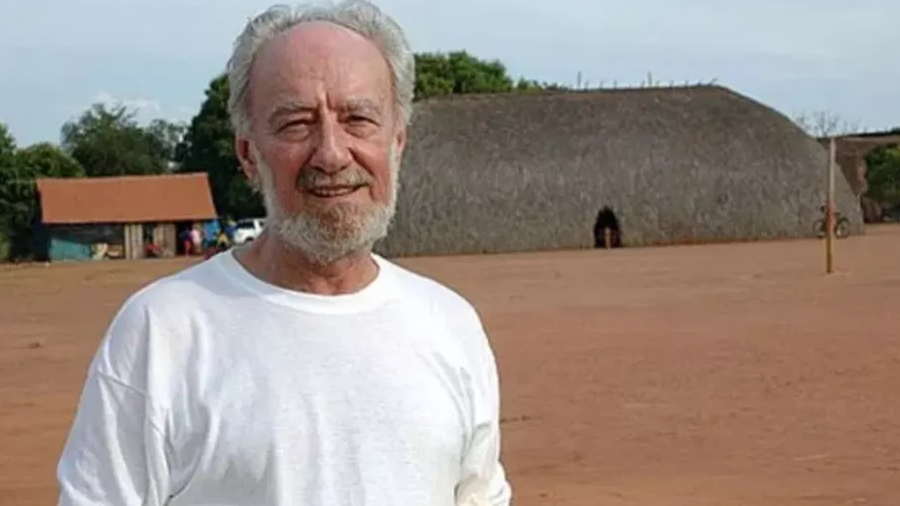 O jornalista Washington Novaes, em Goiás Imagem: Reprodução/TV Anhanguera