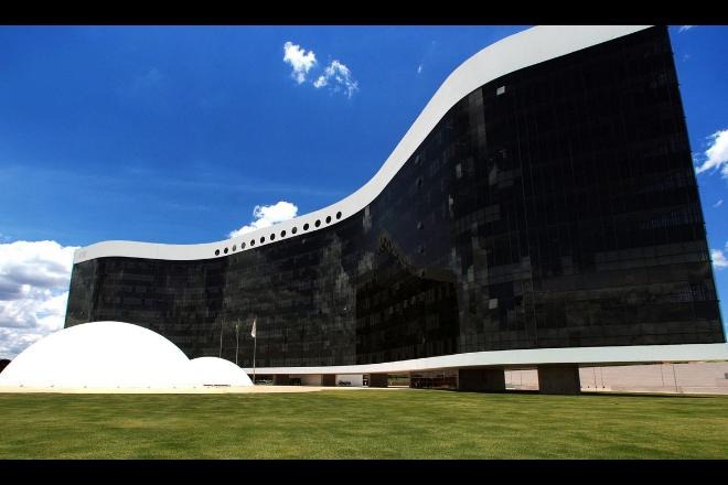 Fachada do prédio do TSE, sediado em Brasília - TSE/Divulgação